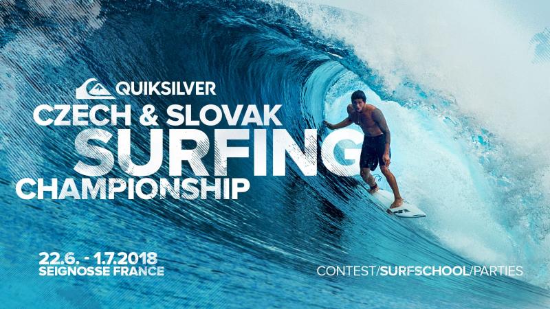 Quiksilver & Roxy Czech and Slovak Surfing Championship 2018