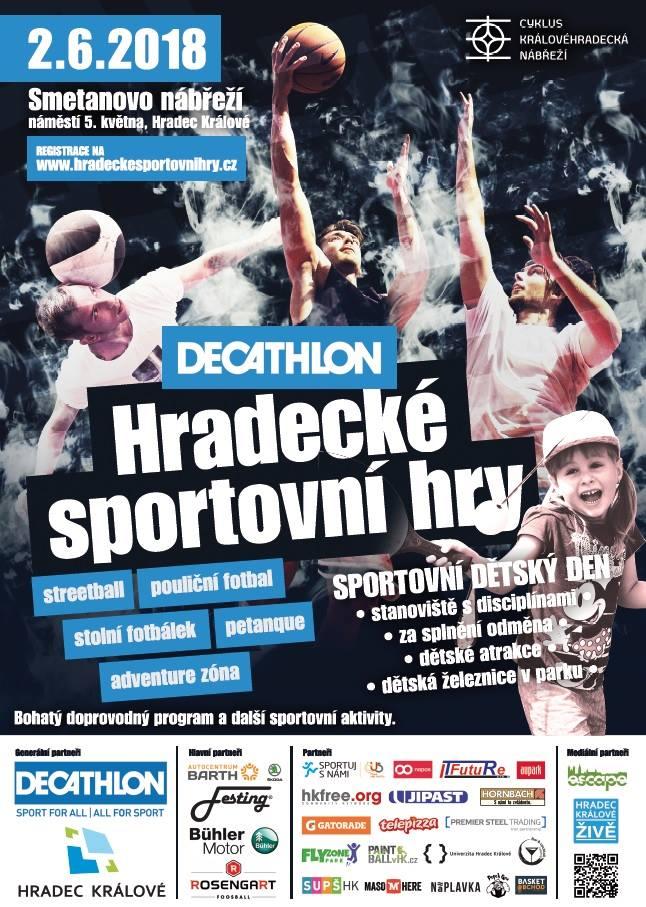 Decathlon Hradecké sportovní hry 2018